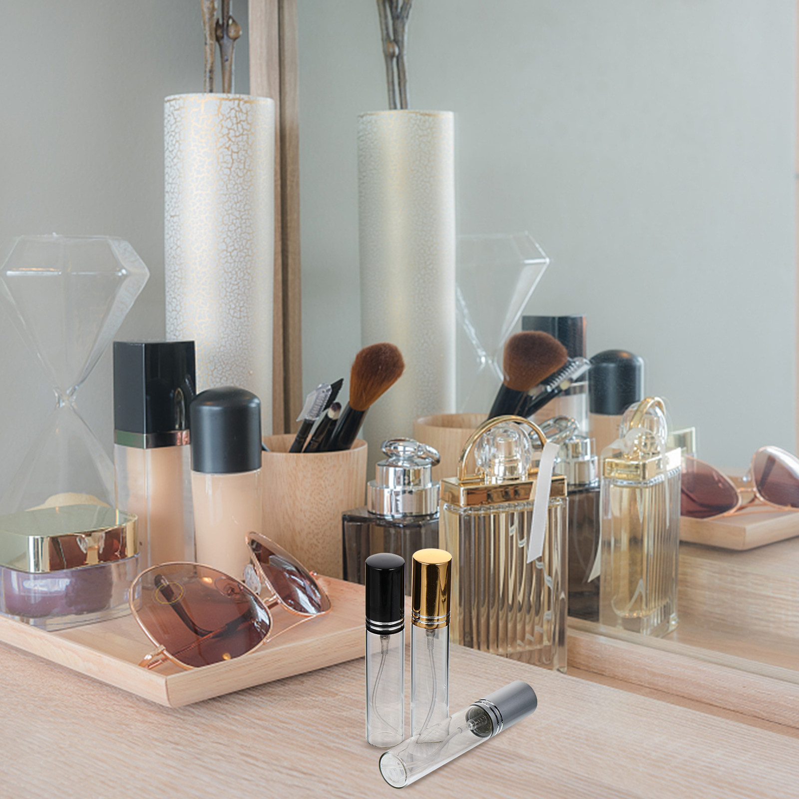 Misting Bottle Fine - 6 Buah Botol Semprot Parfum Portabel
