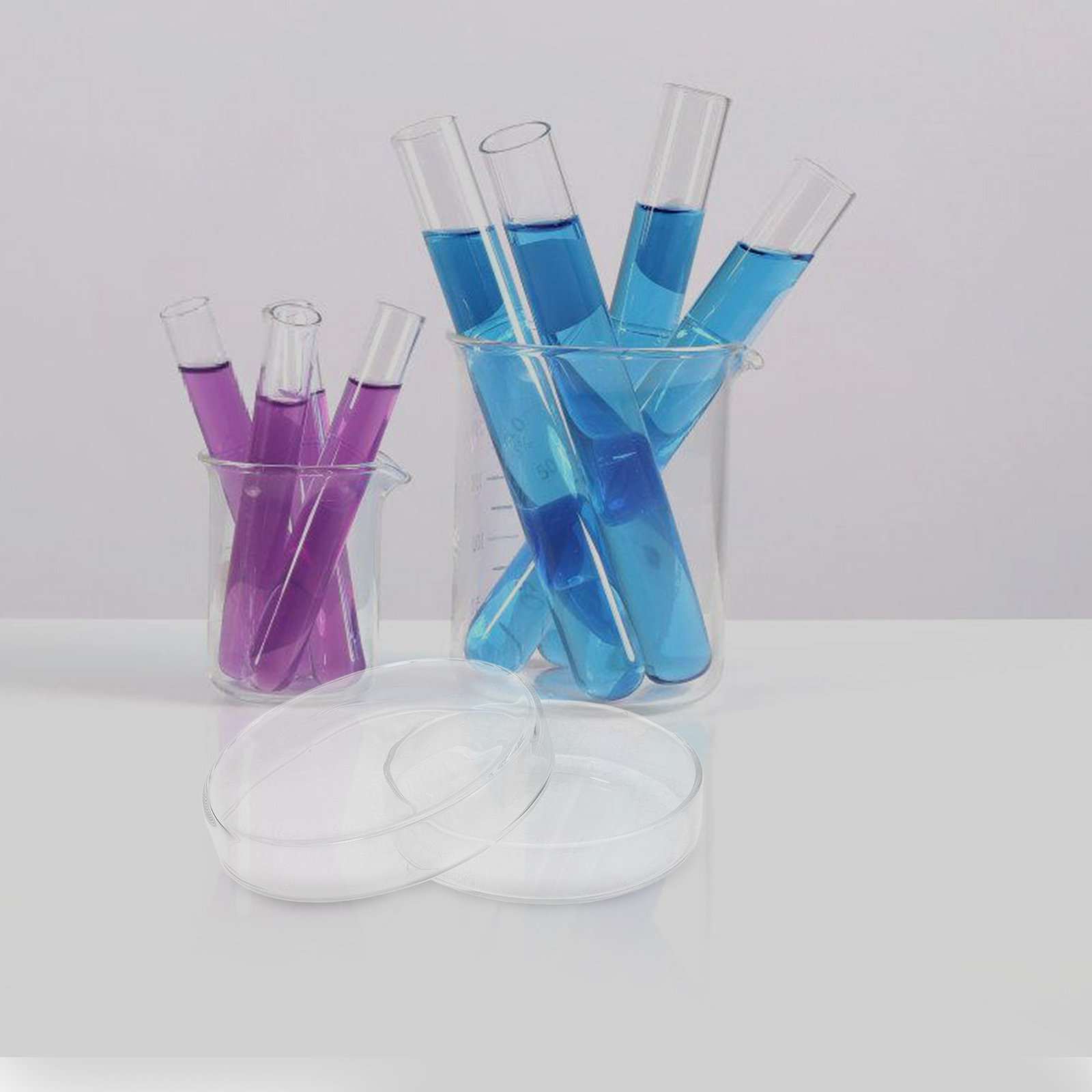 Agar Tissue Culture - Cawan Petri Kaca Borosilikat Tinggi, Pelat