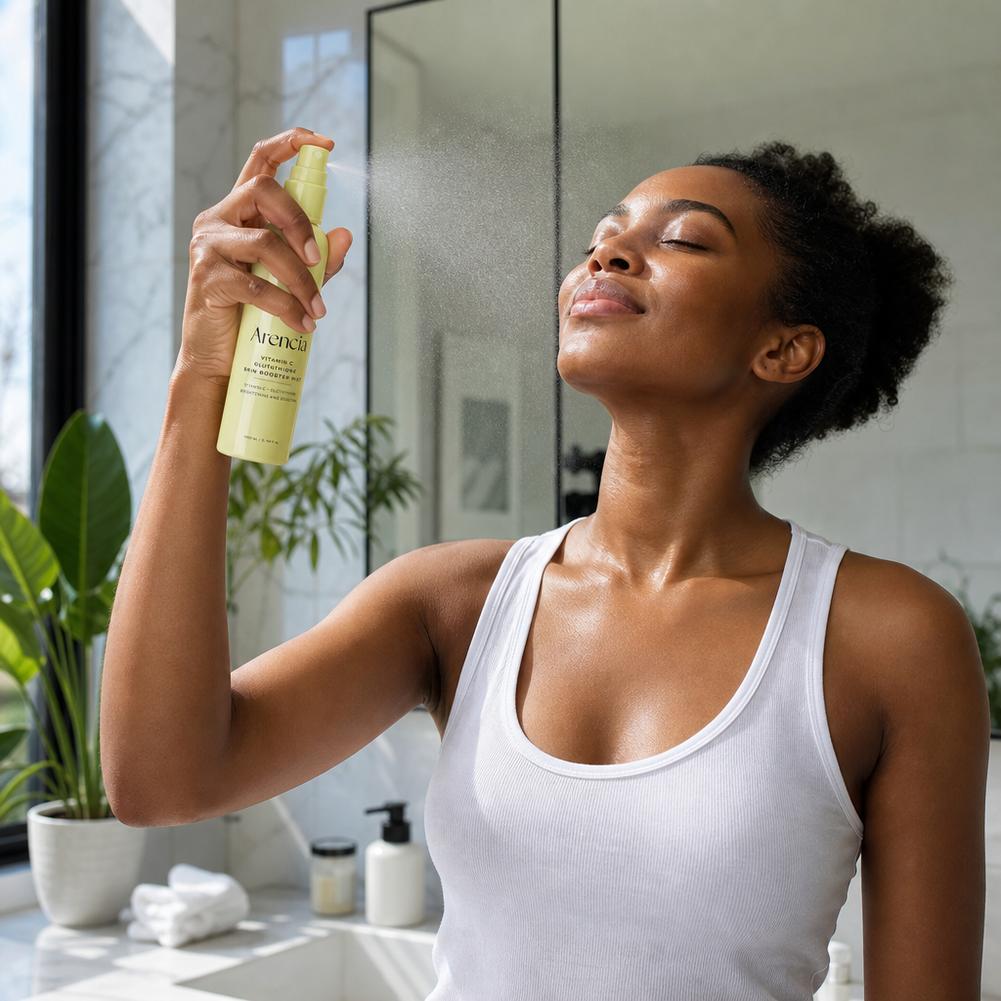 Arencia Vitamin‑C Glutathione  - Misting Bottle Fine ulasan dan harga