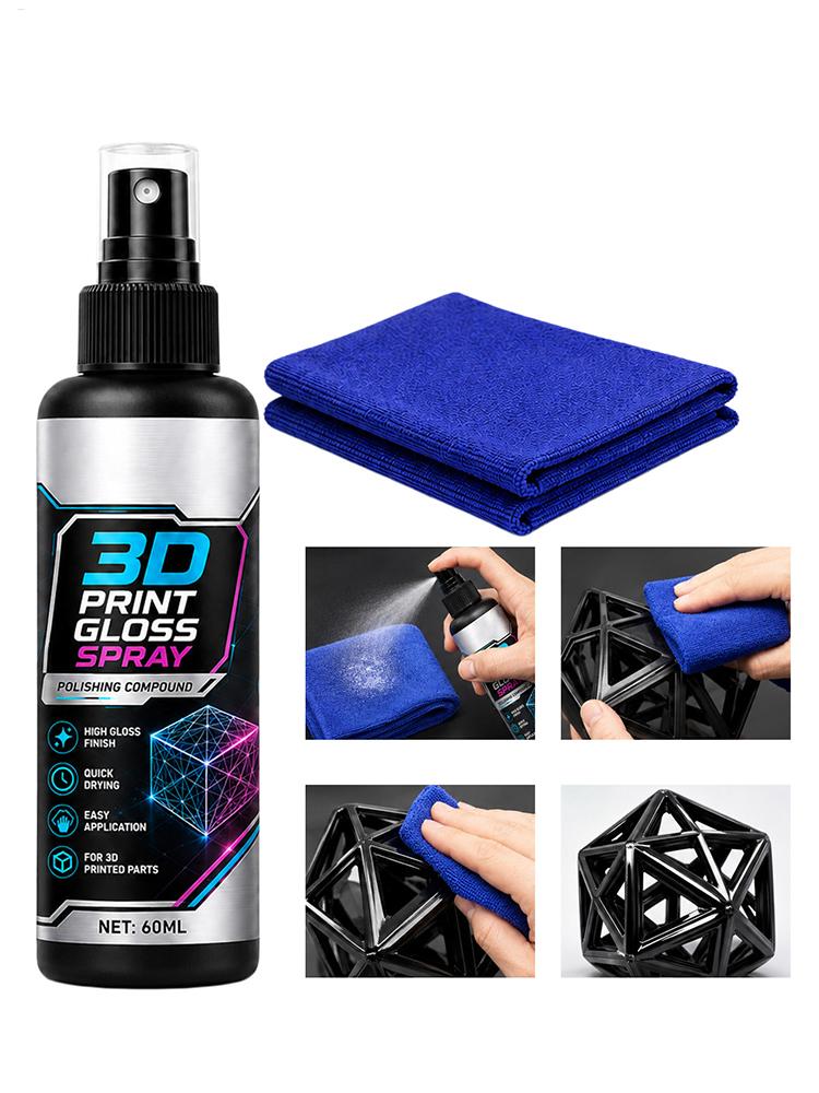100ml Semprotan Gloss 3D Print - Misting Bottle Fine ulasan dan harga