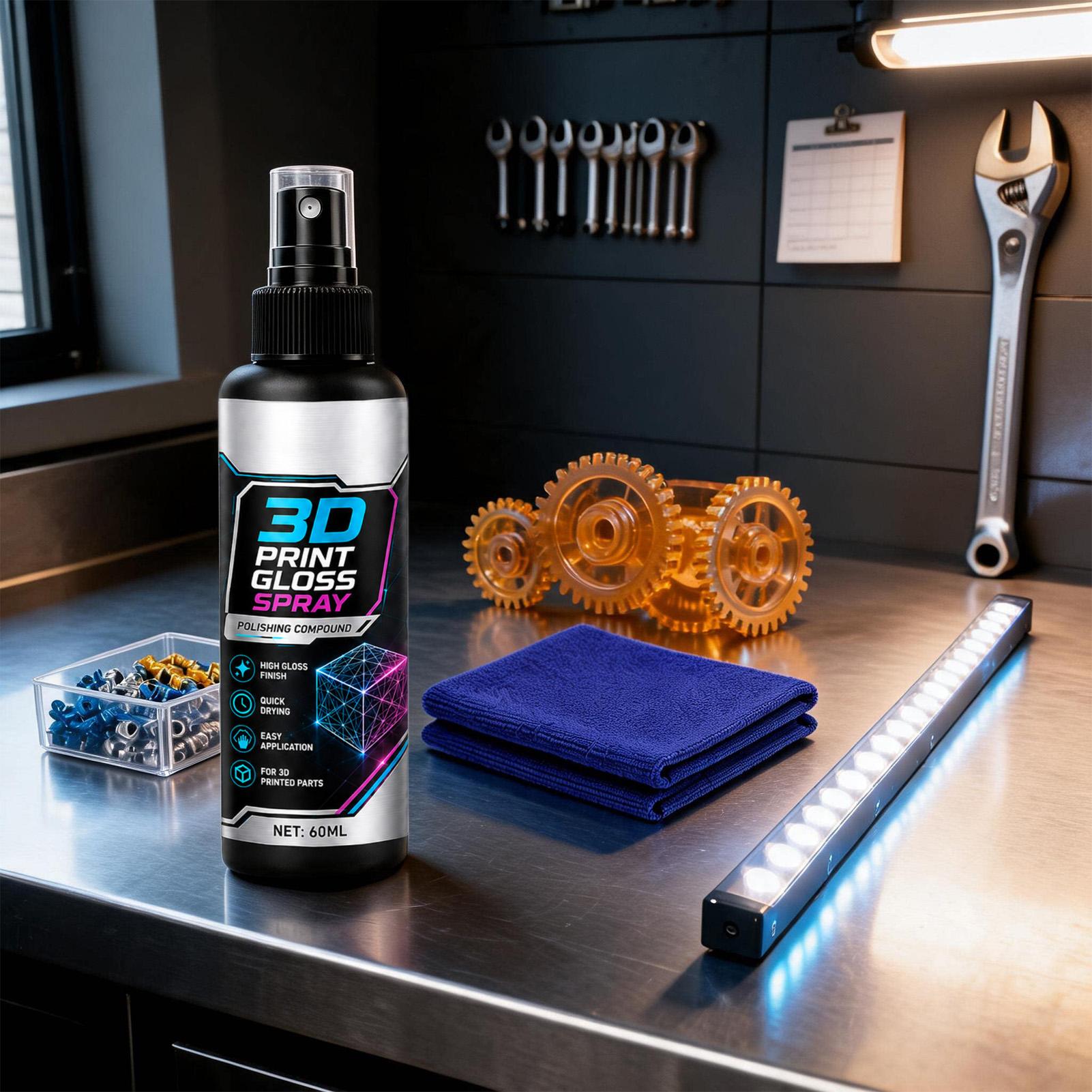100ml Semprotan Gloss 3D Print - Misting Bottle Fine ulasan dan harga