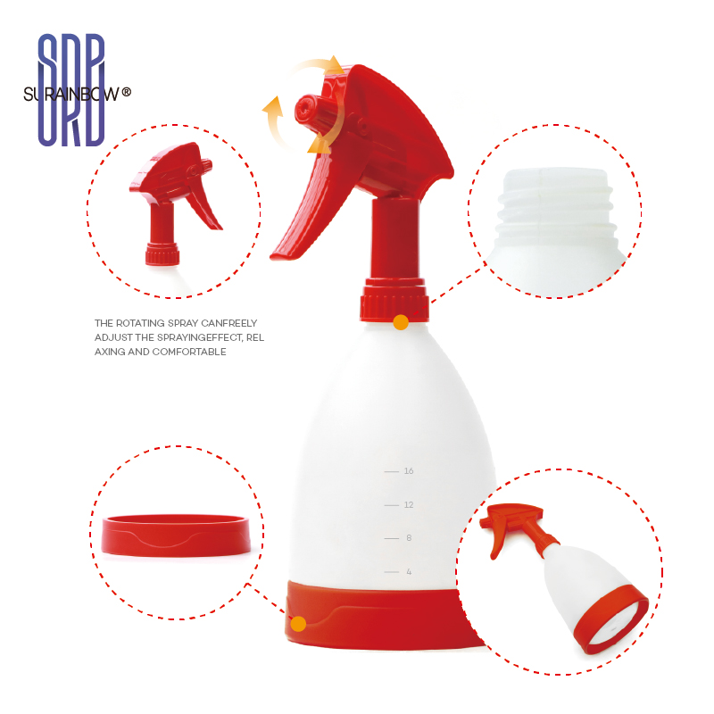 Botol semprot plastik, 500ml | - Misting Bottle Fine ulasan dan harga